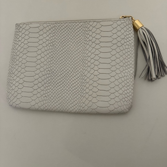 GiGi New York All-In-One Python-Embossed Leather Clutch - Picture 2 of 11